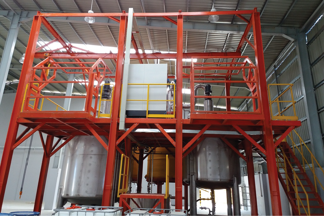 Hoang Lam platforms stainless steel and carbon steel